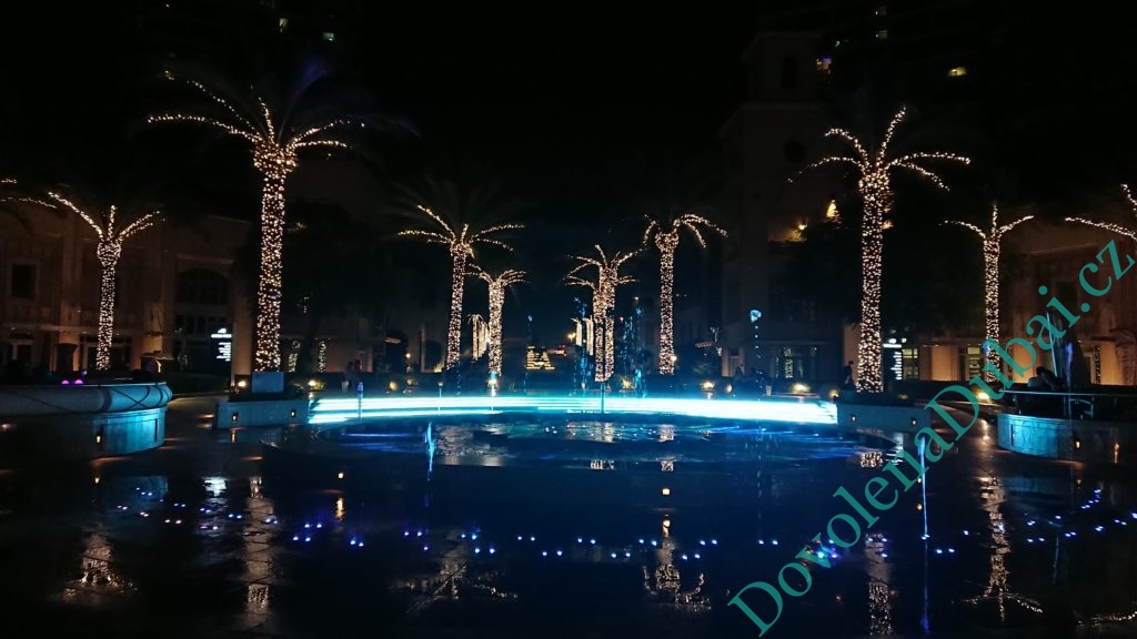 Dubai Marina, fontána Dubai Marina